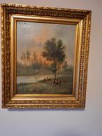 Mooi schilderij gesigeerd, Ophalen