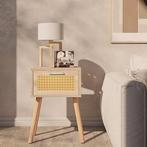 Set van 2 bohemien rotan nachtkastjes | GRATIS LEVERING, -, Verzenden, -, Nieuw
