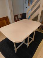 Uitklapbare eettafel, Huis en Inrichting, Tafels | Eettafels, Ophalen, Gebruikt, Vijf personen of meer, Rechthoekig