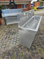 Grote wasbak industrieel inox 210b x 90h
