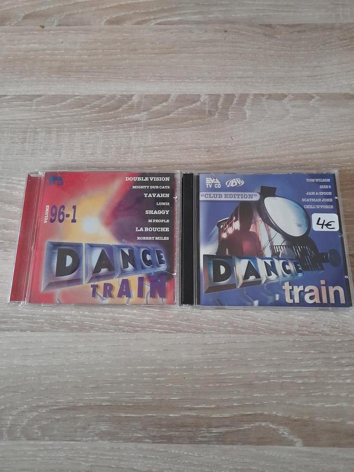 CD'S van Dance train vol 3 volume 96-1 en club edition, Cd's en Dvd's, Cd's | Dance en House, Gebruikt, Techno of Trance, Ophalen of Verzenden