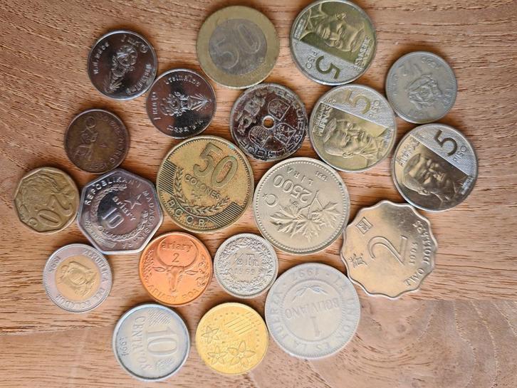 Wereldmunten deel 2, Postzegels en Munten, Munten en Bankbiljetten | Verzamelingen, Munten, Ophalen