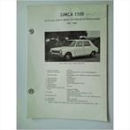 Simca 1000 Vraagbaak losbladig 1967-1968 #1 Nederlands, Livres, Autos | Livres, Utilisé, Enlèvement ou Envoi