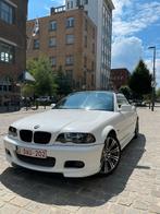 Bmw E46 cabrio 328i, Auto's, Achterwielaandrijving, Zwart, Cabriolet, Wit