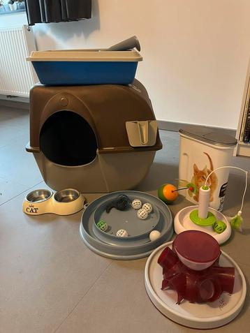 Katten spullen beschikbaar voor biedingen