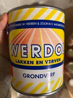 Werdol witte grondlak 0,75liter, Hobby en Vrije tijd, Schilderen, Ophalen of Verzenden, Nieuw
