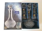 Cristal d'Arques set - 6 verres + carafe, Antiquités & Art, Antiquités | Verre & Cristal, Enlèvement