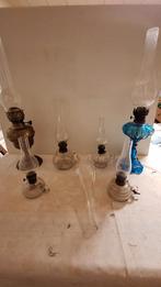 Antieke vintage petroleumlampen, Antiek en Kunst, Ophalen of Verzenden