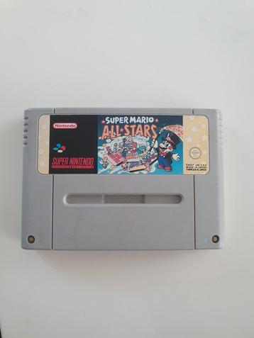 Super Nintendo SUPER MARIO  ALL STARS  beschikbaar voor biedingen