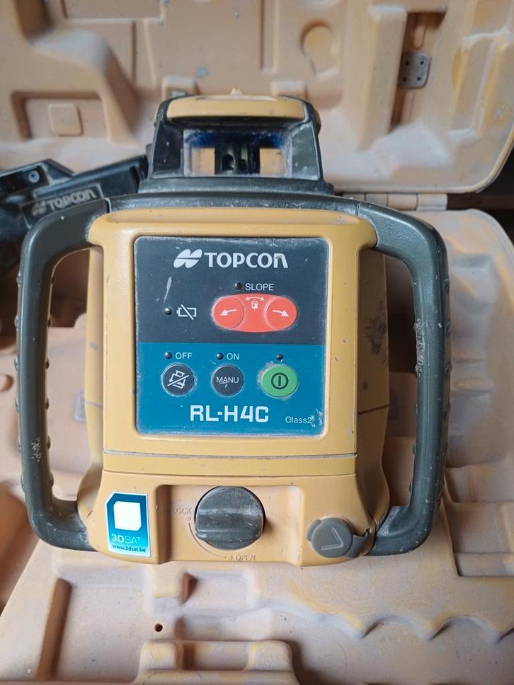 Laser rotatif TOPCON RL-H4C – Pro – sans chargeur, Bricolage & Construction, Instruments de mesure, Distance, Enlèvement