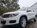 VW TIGUAN- 1.4 TSI- 122 pk - PERFECTE STAAT+GARANTIE+GEKEURD, Auto's, Euro 5, Zwart, 4 cilinders, Wit