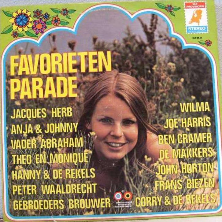 LP Favorieten Parade, Cd's en Dvd's, Vinyl | Nederlandstalig, Zo goed als nieuw, Pop, 12 inch, Ophalen of Verzenden