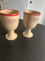 2 x kelk Waterloo, Ophalen, Zo goed als nieuw, Bierglas