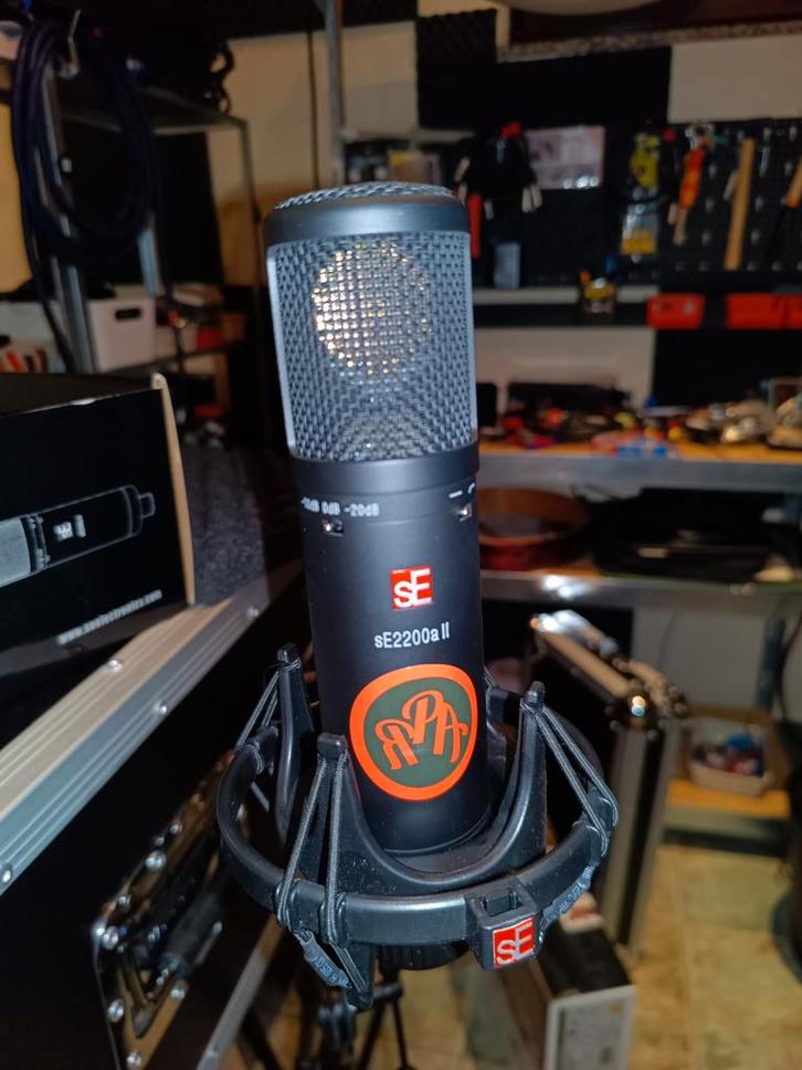 sE electronics sE 2200a MKII, Muziek en Instrumenten, Microfoons, Zo goed als nieuw, Studiomicrofoon, Ophalen