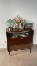 Grundig. Radiomeubel met platenspeler., Antiek en Kunst, Ophalen