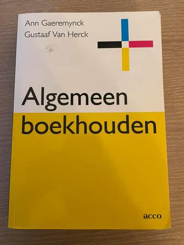 A. Gaeremynck - Algemeen boekhouden I goede staat, met notas beschikbaar voor biedingen