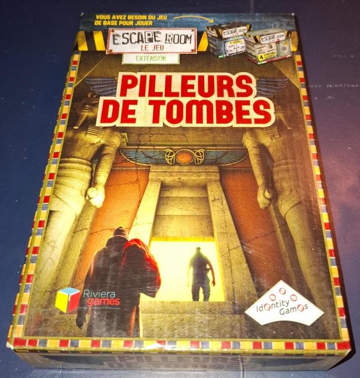 Extension Escape room - le jeu : Pilleurs de tombes NEUF, Hobby en Vrije tijd, Gezelschapsspellen | Bordspellen, Nieuw, Ophalen of Verzenden