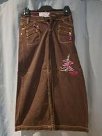 Pantalon  brun et fleurs  Levis 8 ans, Ophalen of Verzenden, Zo goed als nieuw, Broek