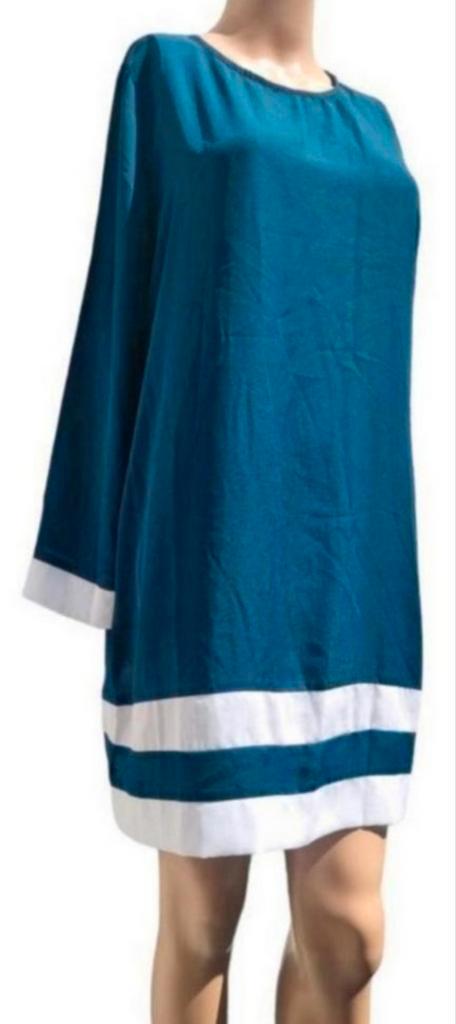 ✨️SALE‼️ SHEIN Jurk Maat L In uitstekende staat✨️✨️, Kleding | Dames, Jurken, Zo goed als nieuw, Maat 42/44 (L), Blauw, Boven de knie