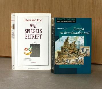Umberto Eco x 2 (€8 voor 1 / €14 voor 2) beschikbaar voor biedingen