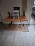 Tafel op schragen 8 stuks, Ophalen, Gebruikt