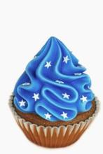 Cupcake 66 cm - decoratie cupcake jumbo polyester, Ophalen, Nieuw