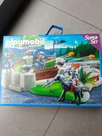 Playmobil 4014 superset Ridderbastion, Ophalen, Zo goed als nieuw, Complete set