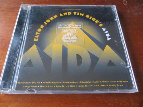 ELTON JOHN AND TIM RICE - CD AIDA, Cd's en Dvd's, Cd's | Verzamelalbums, Gebruikt, Filmmuziek en Soundtracks, Verzenden