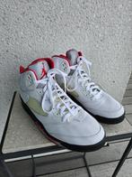 Nike Air Jordan 5 Retro Fire Red - Maat 47,5, Gebruikt, Nike, Ophalen of Verzenden, Overige sporten