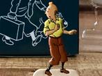🔹Kuifje🗯️ Metalen beeldje 2010, Comme neuf, Tintin, Statue ou Figurine, Enlèvement ou Envoi