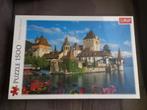 Trefl 1500 stuks - Kasteel Oberhofen, Zwitserland, Ophalen of Verzenden, 500 t/m 1500 stukjes, Gebruikt, Legpuzzel