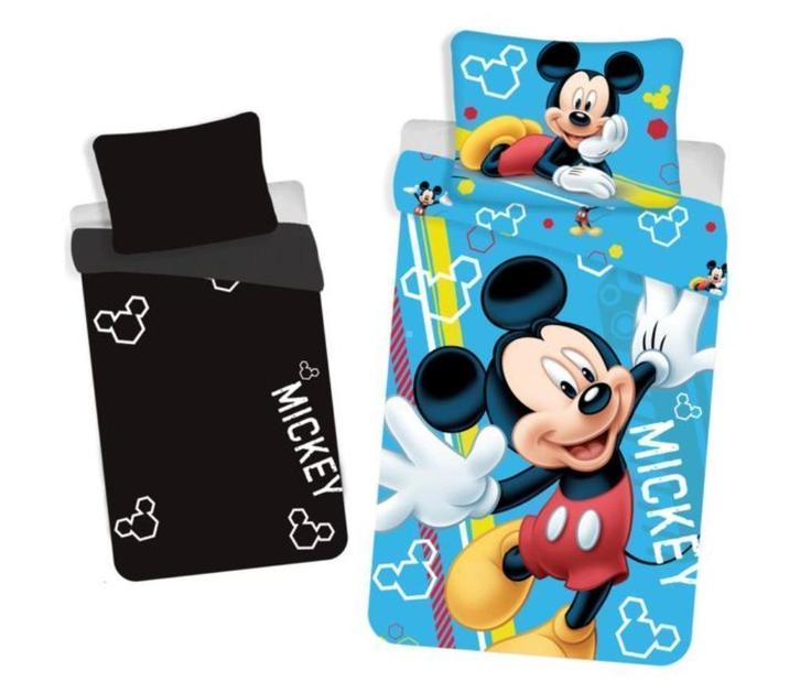 Mickey Mouse Dekbedovertrek Lightning in the Dark 140 x 200, Kinderen en Baby's, Kinderkamer | Beddengoed, Nieuw, Dekbedovertrek