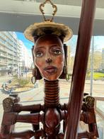 Piece Unique houten sculptuur, Antiek en Kunst, Kunst | Designobjecten, Ophalen of Verzenden
