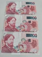 Oude Belgische bankbiljetten, Ophalen, Bankbiljetten