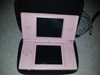 Nintendo DS Lite roze met lader en beschermhoes.!, Games en Spelcomputers, Spelcomputers | Nintendo DS, Met beschermhoes of tas