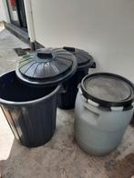 Waterton regenton dierenvoeding vuilbakken containers, Ophalen
