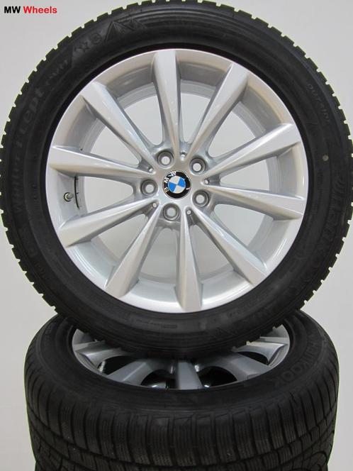 Originele BMW 18 inch velgen 7 serie G11 met winterbanden, Auto-onderdelen, Banden en Velgen, Banden en Velgen, Winterbanden, 18 inch