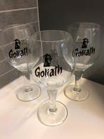 Grote glazen van bier merk Goliath, Verzamelen, Ophalen, Zo goed als nieuw, Glas of Glazen, Overige merken