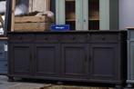 Dressoir XXL *wieringen* vintage black, Huis en Inrichting, Kasten | Dressoirs, Ophalen, Zo goed als nieuw, 50 tot 75 cm, 150 tot 200 cm