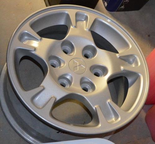 4 jantes alu 16 pouces Mitsubishi Pajéro., Auto-onderdelen, Banden en Velgen, Velg(en), 16 inch, Terreinwagen, Gereviseerd, Ophalen of Verzenden