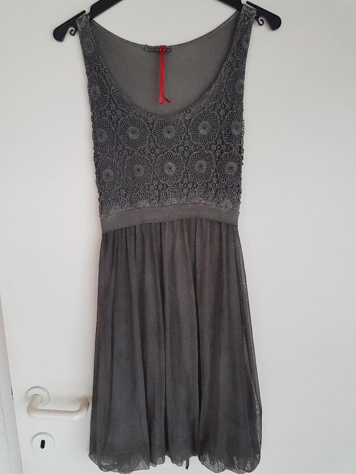 Nieuw kleedje: S-M, Kleding | Dames, Jurken, Nieuw, Maat 36 (S), Bruin, Knielengte, Ophalen of Verzenden