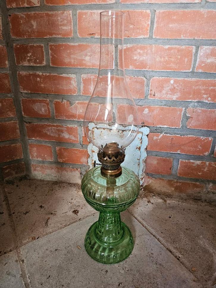 4 oude petroleum lampen, Antiek en Kunst, Antiek | Verlichting, Ophalen