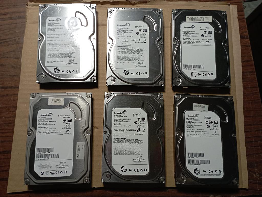 Lot de pièces  Pc / portable  HDD Sata 3,5' + 2,5' etc, Informatique & Logiciels, Disques durs, Enlèvement, Utilisé, SATA, HDD