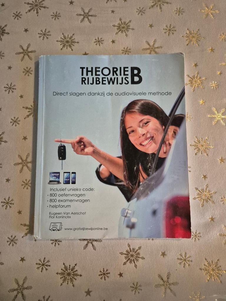 Boek theoretisch rijbewijs, Livres, Livres d'étude & Cours, Enlèvement, Comme neuf
