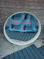 Retro Spiegel rond, Huis en Inrichting, Woonaccessoires | Spiegels, Ophalen, Gebruikt, Rond, Minder dan 100 cm
