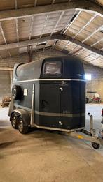 Humbaur 2 paarden, Enlèvement, Utilisé, Bois, Remorque 2 chevaux