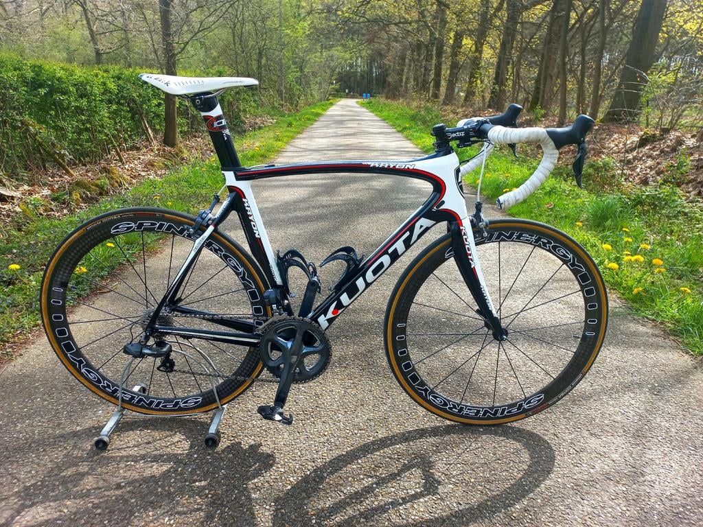 Carbon Kuota Kryon , Shimano Ultegra di2, Spinergy wielset, Ophalen, Carbon