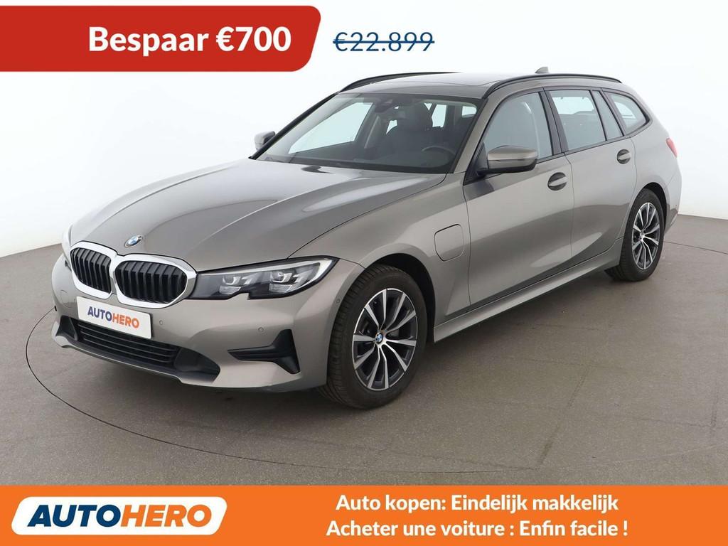 BMW 3 Serie 320 320e Advantage (automatique), Autos, Cuir, Argent ou Gris, Achat, 34 g/km