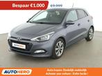 Hyundai i20 1.0 TGDI Style Blue (bj 2016), Auto's, Stof, Gebruikt, 74 kW, 2500 kg