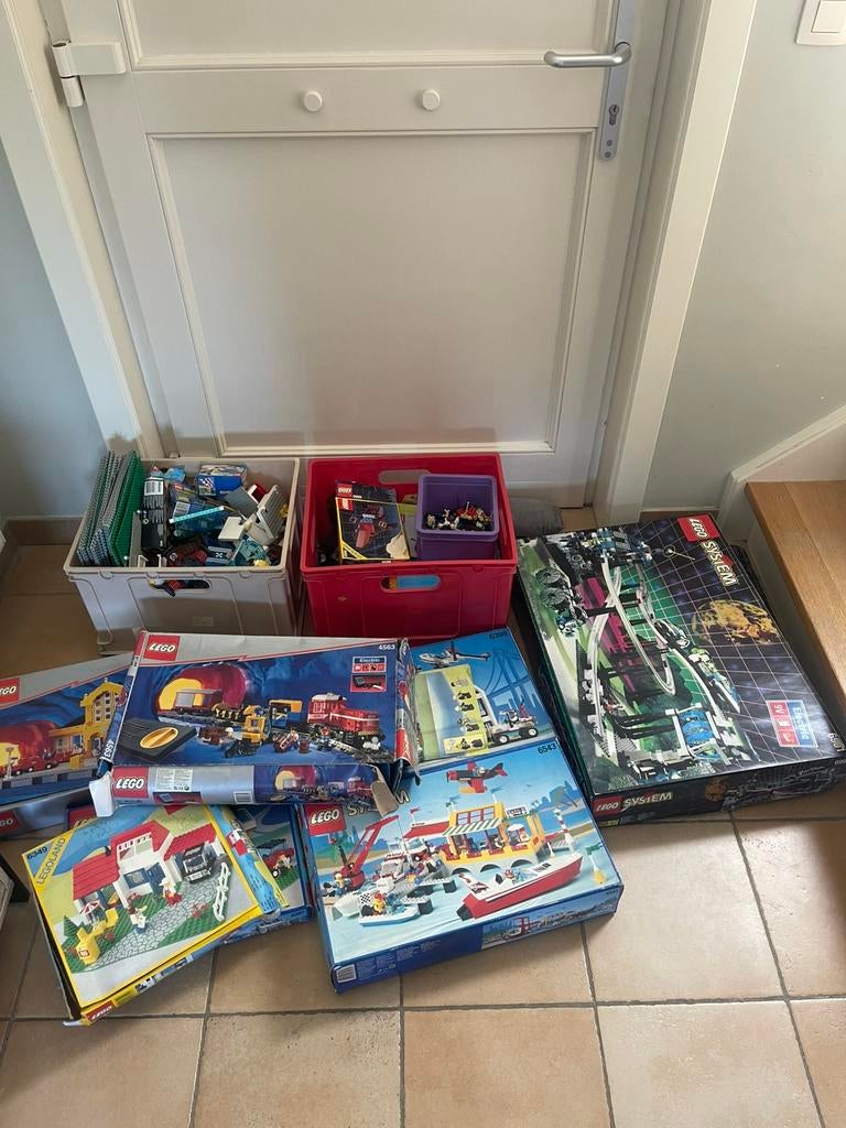 Groot lot vintage Lego, Kinderen en Baby's, Speelgoed | Duplo en Lego, Ophalen, Gebruikt, Compleet, Lego